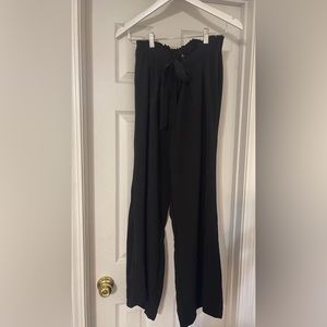 Black dress pants.